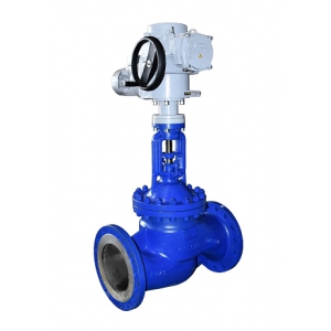 Вентиль запорный с сильфонным уплотнением АСТА серии В333 с электроприводом