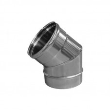 ЗИ Отвод 45* КПД (409/1,0мм) ф160