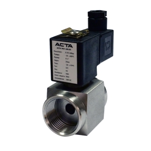 Клапаны соленоидные из нержавеющей стали АСТА серии ЭСК 620-621 прямого действия