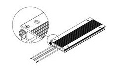 Тормозной резистор 10% для FC051 2,2 кВт код заказа 175U3008
