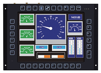 GOT710-837-R-E3845-110VDC w/keypad